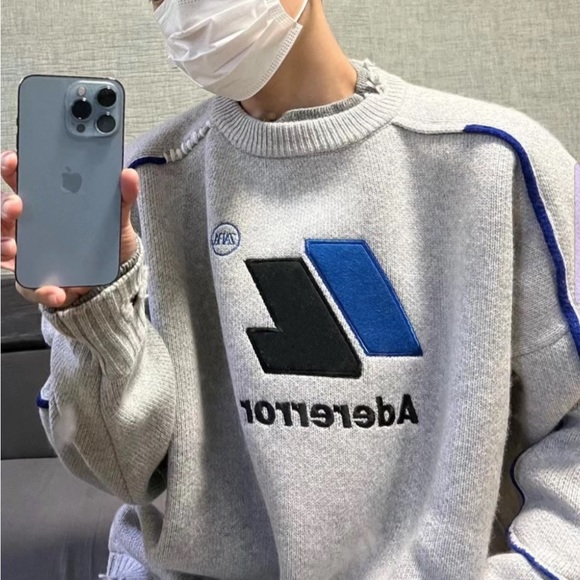 ADER ERROR x ZARA Oversized Wool Sweater - Picture 7 of 12